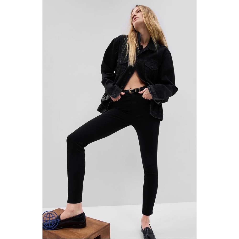 Gap Black Stretch Skinny Jeggings